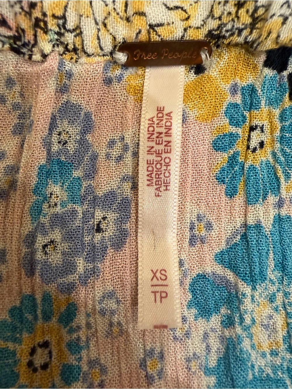 Free People Cherish maxi skirt XS excellent condition - Picture 2 of 4